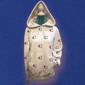 Champion logo hoodie small